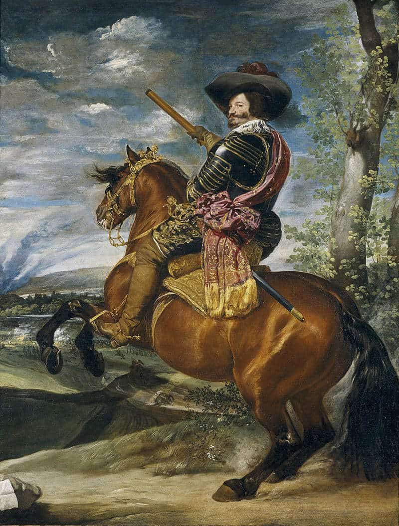 Equestrian Portrait of the Count-Duke of Olivares, Diego Velazquez, 1634-1635