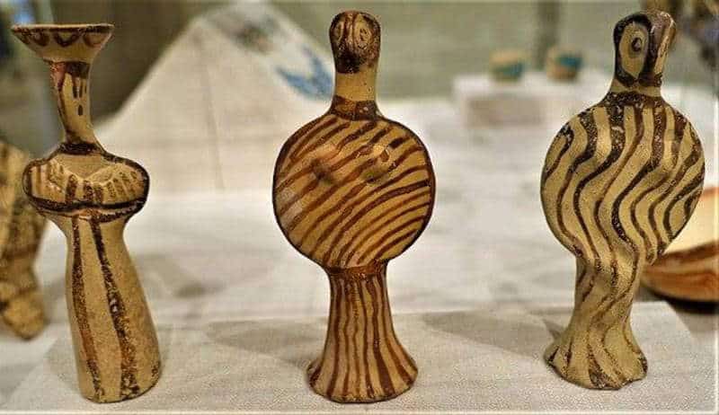 Mycenaean Female Figurines, via Joy of Museums