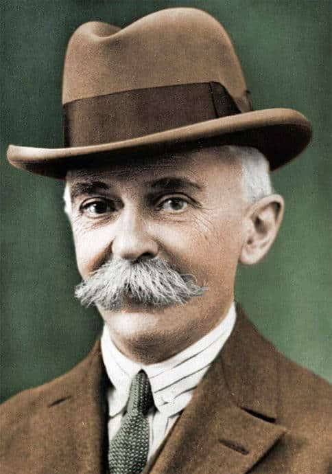 Portrait of Baron de Coubertin