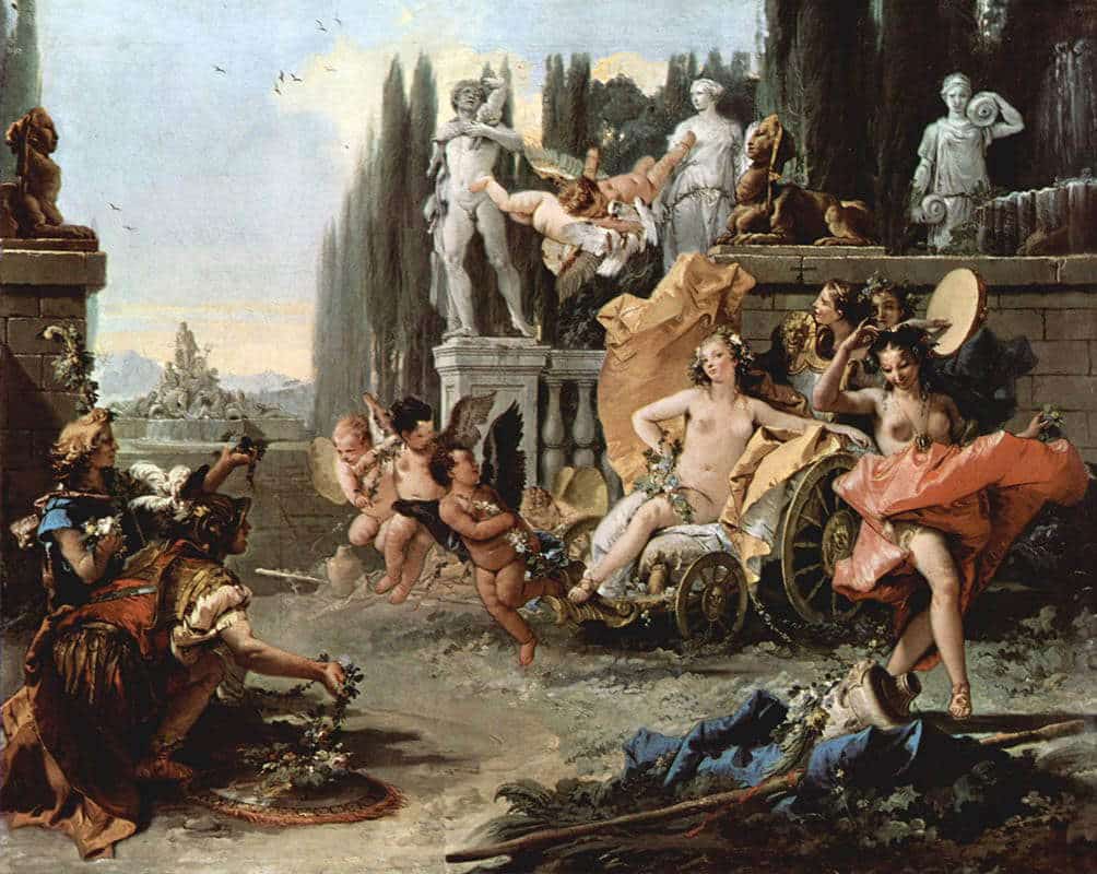 ovid floralia festival painting