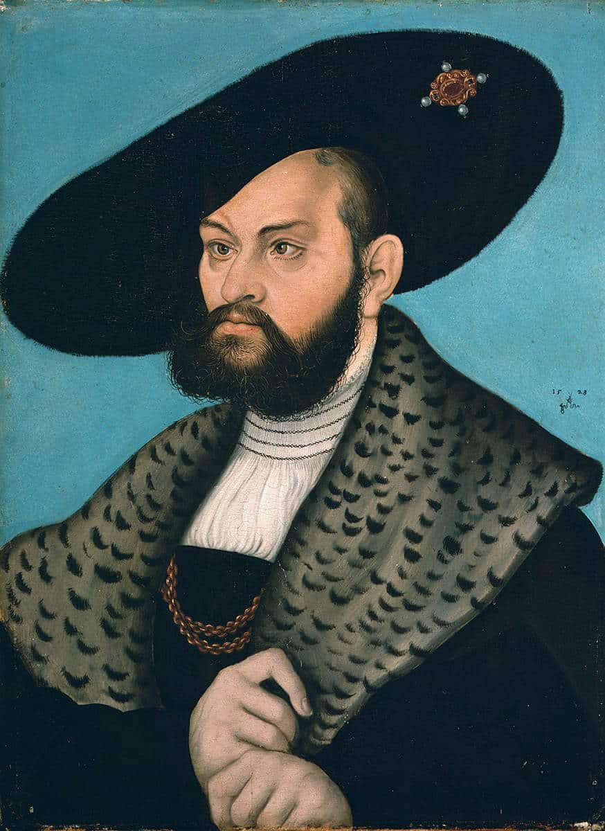 portrait cranach albert duke prussia