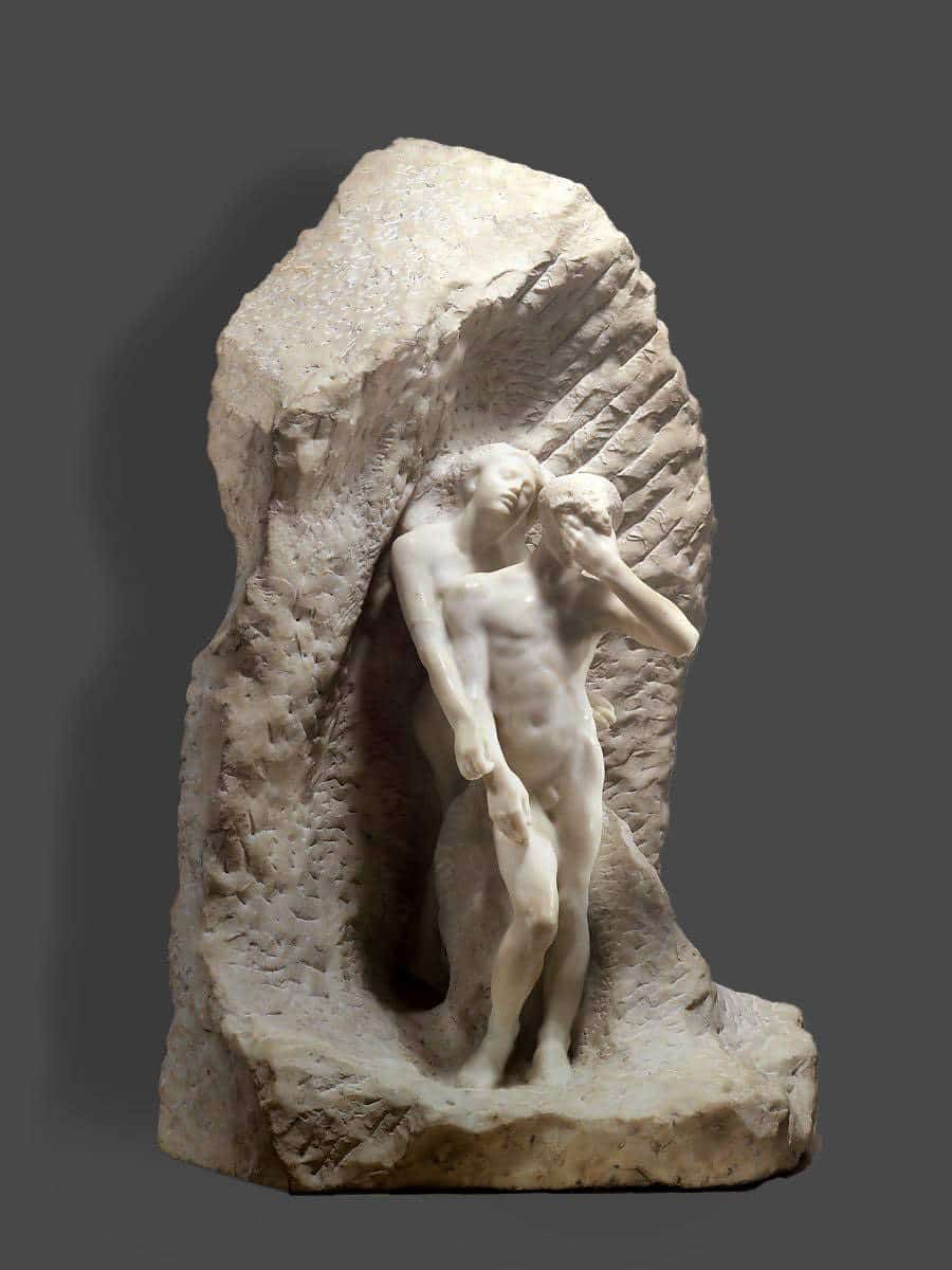 creation myths rodin orpheus sculpture