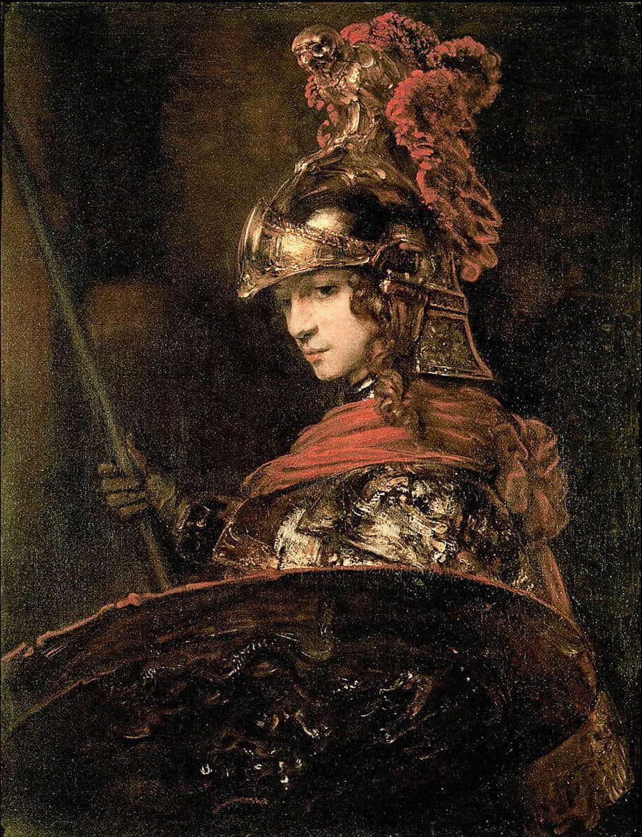 rembrandt pallas athena