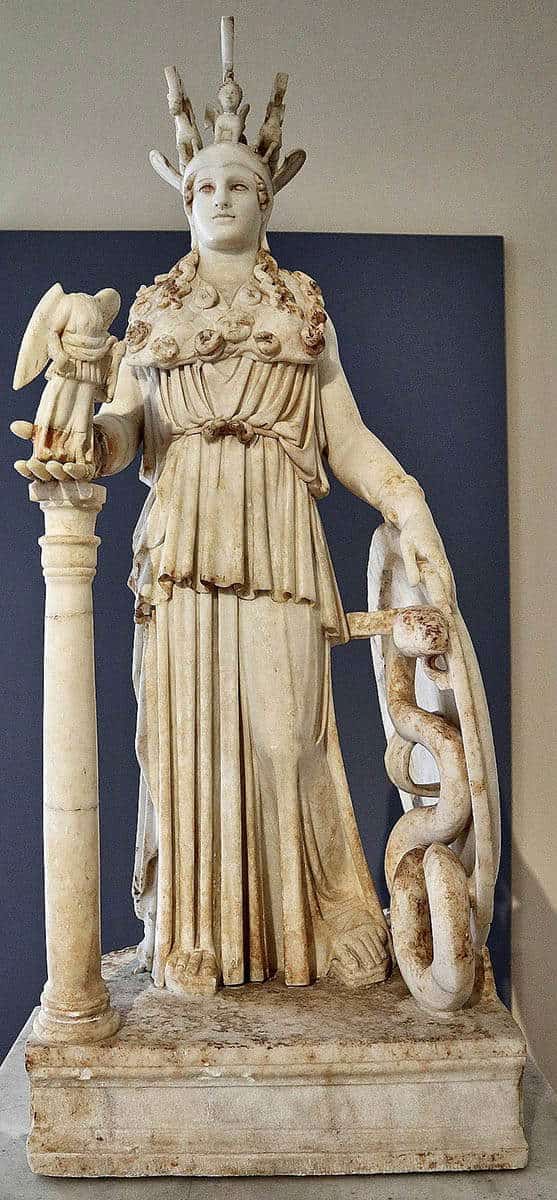 varvakeion athena sculpture