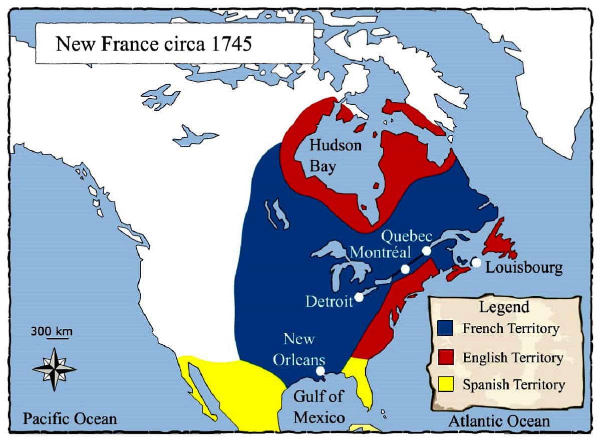 new france 1745