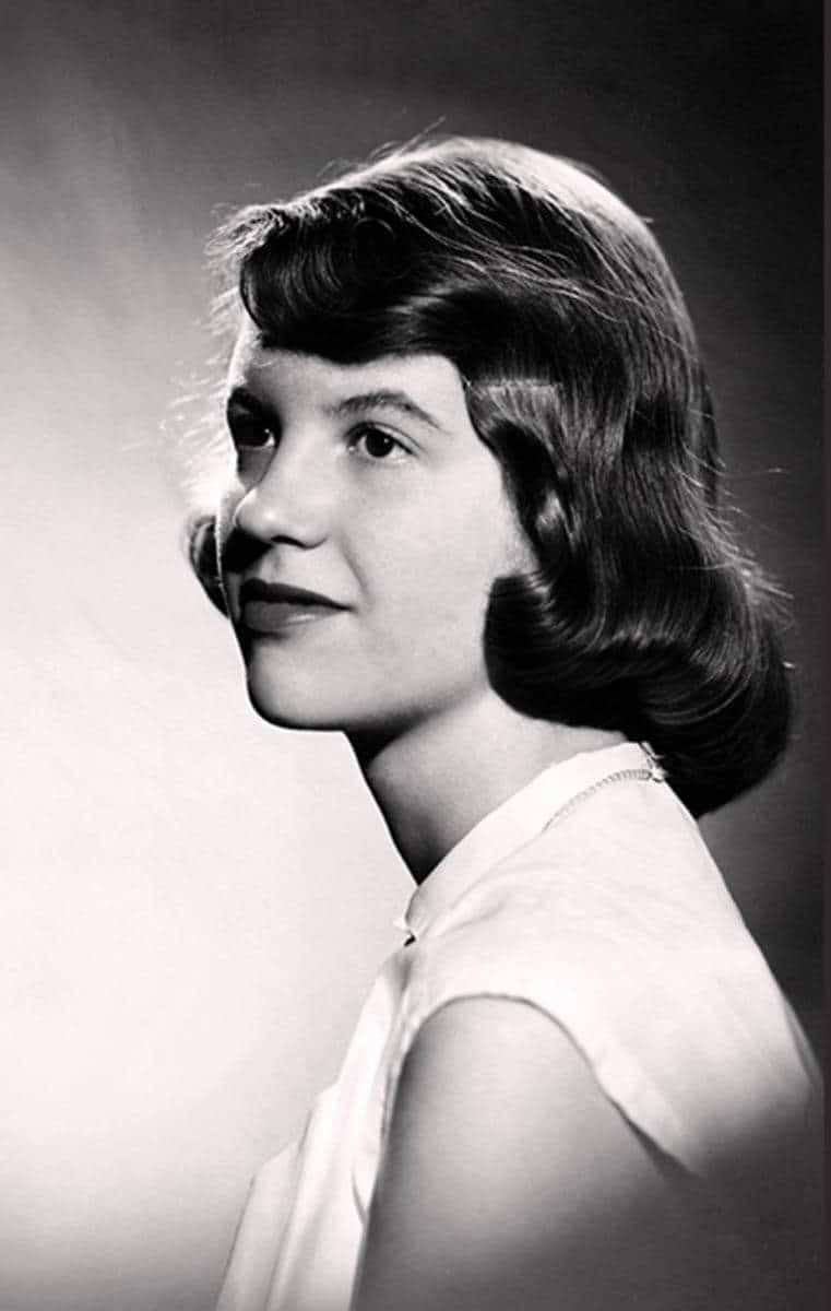 sylvia plath portrait