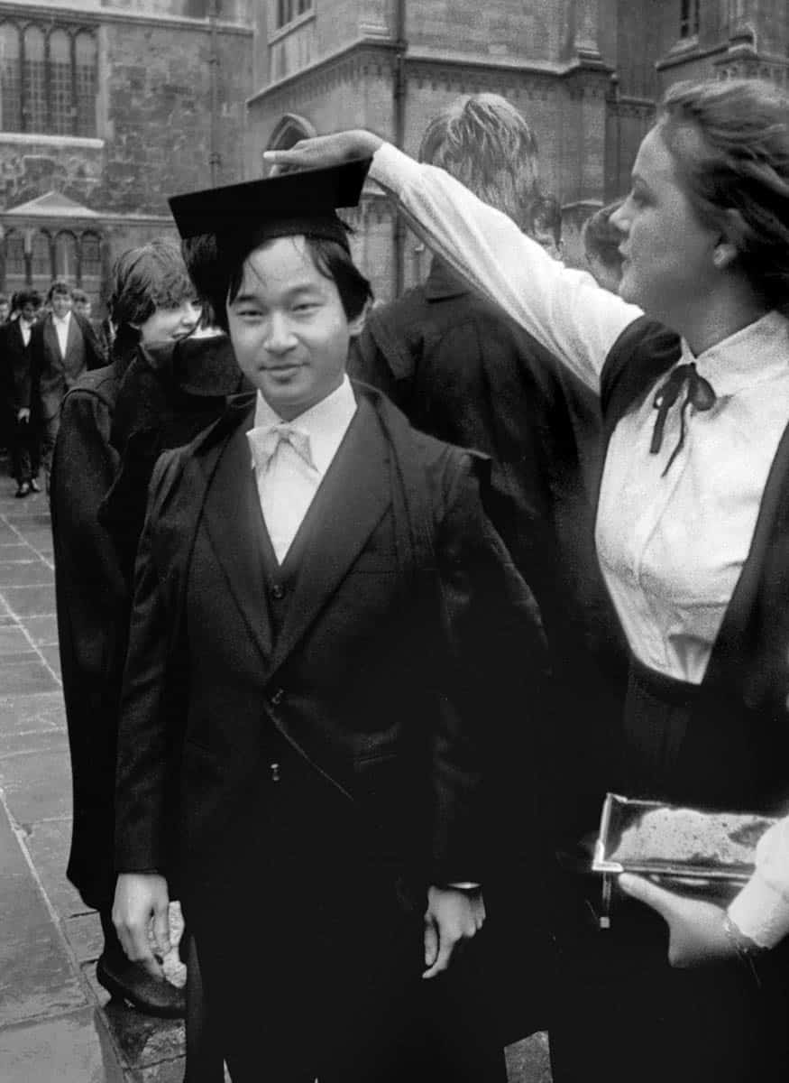 japanese emperor naruhito oxford university england