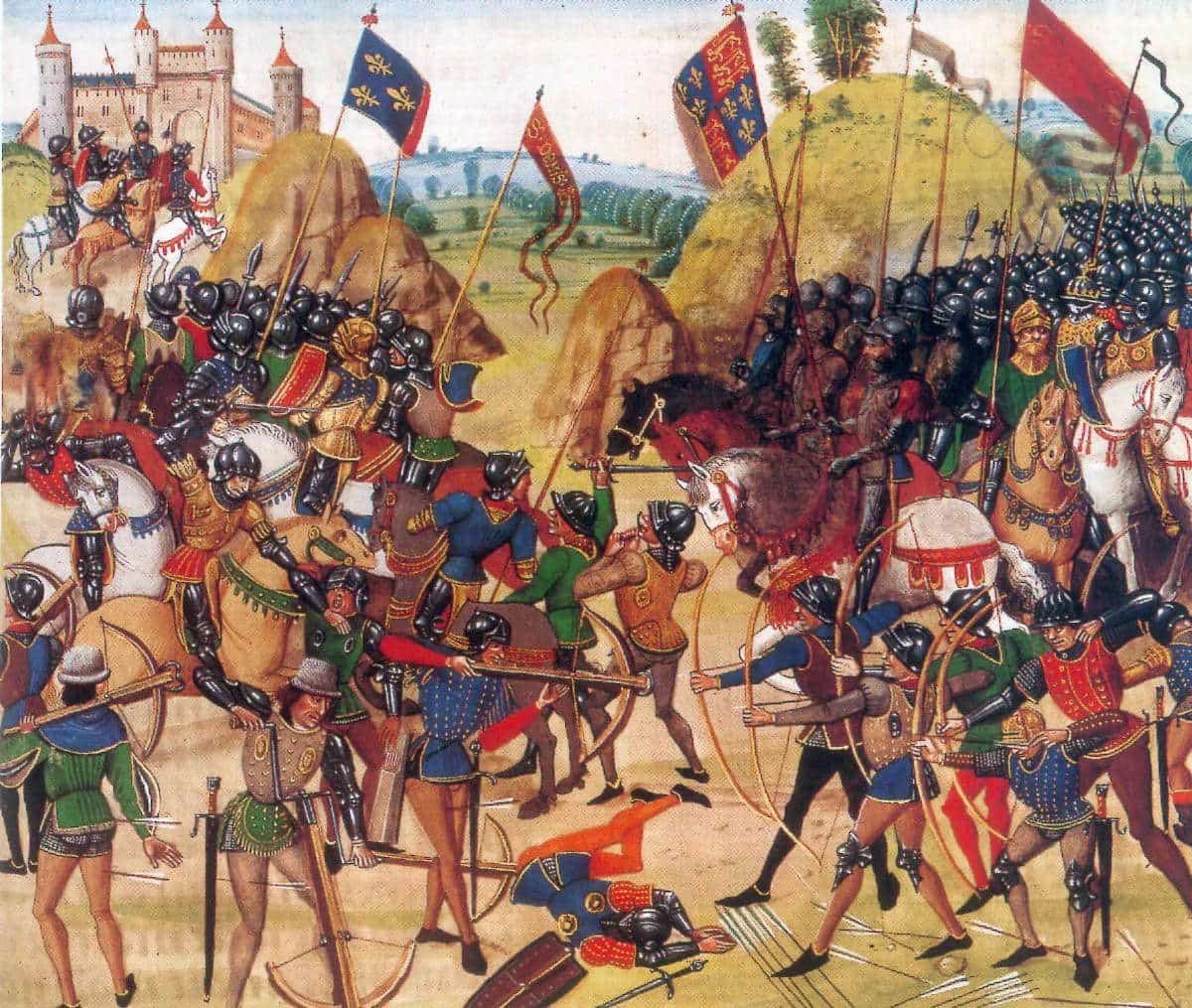 battle crecy froissart