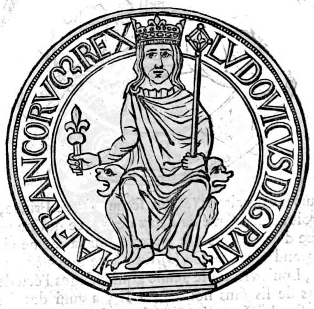 louis vii seal second crusade