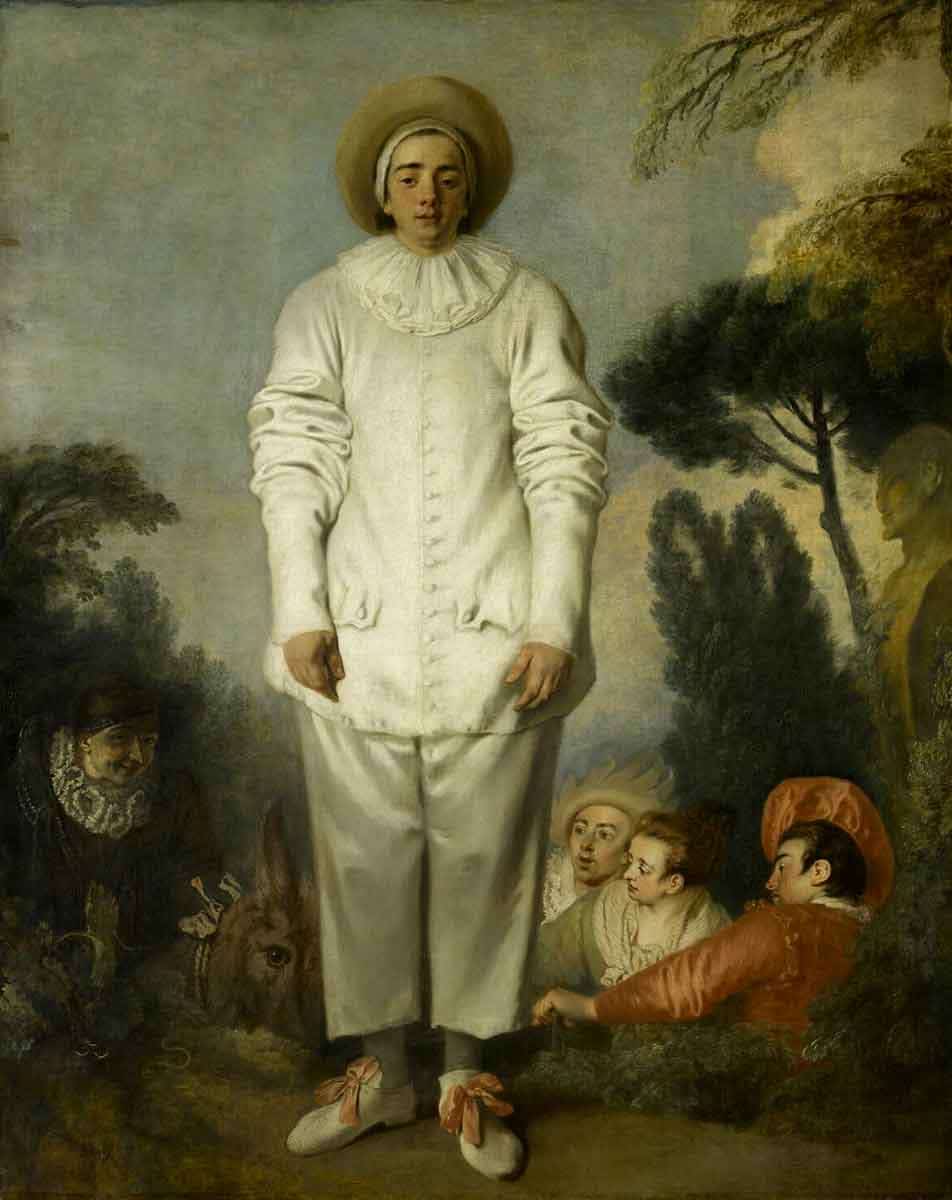 antoine watteau pierrot painting