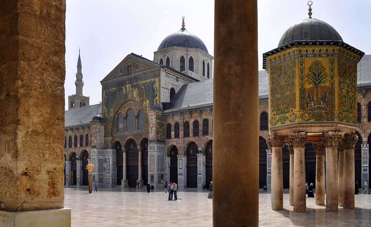 great mosque damascus al walid