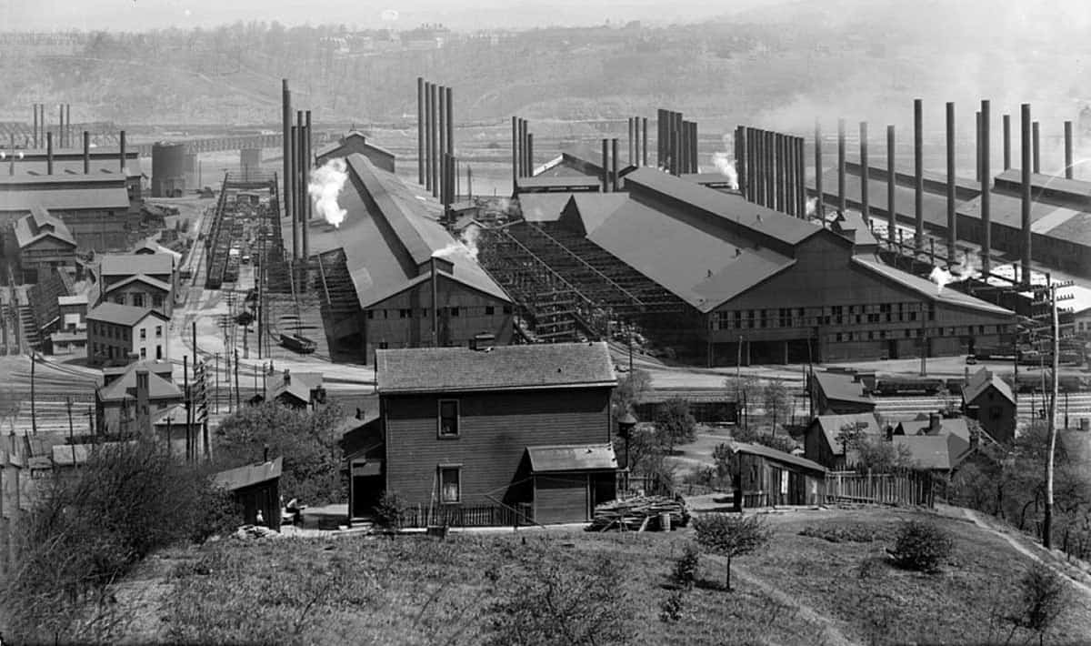 carnegie homestead steel works plant