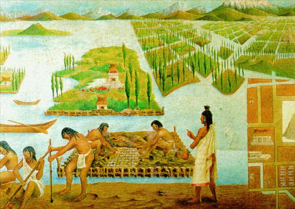 aztec floating gardens