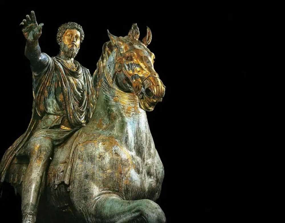 equestrian statue marcus aurelius