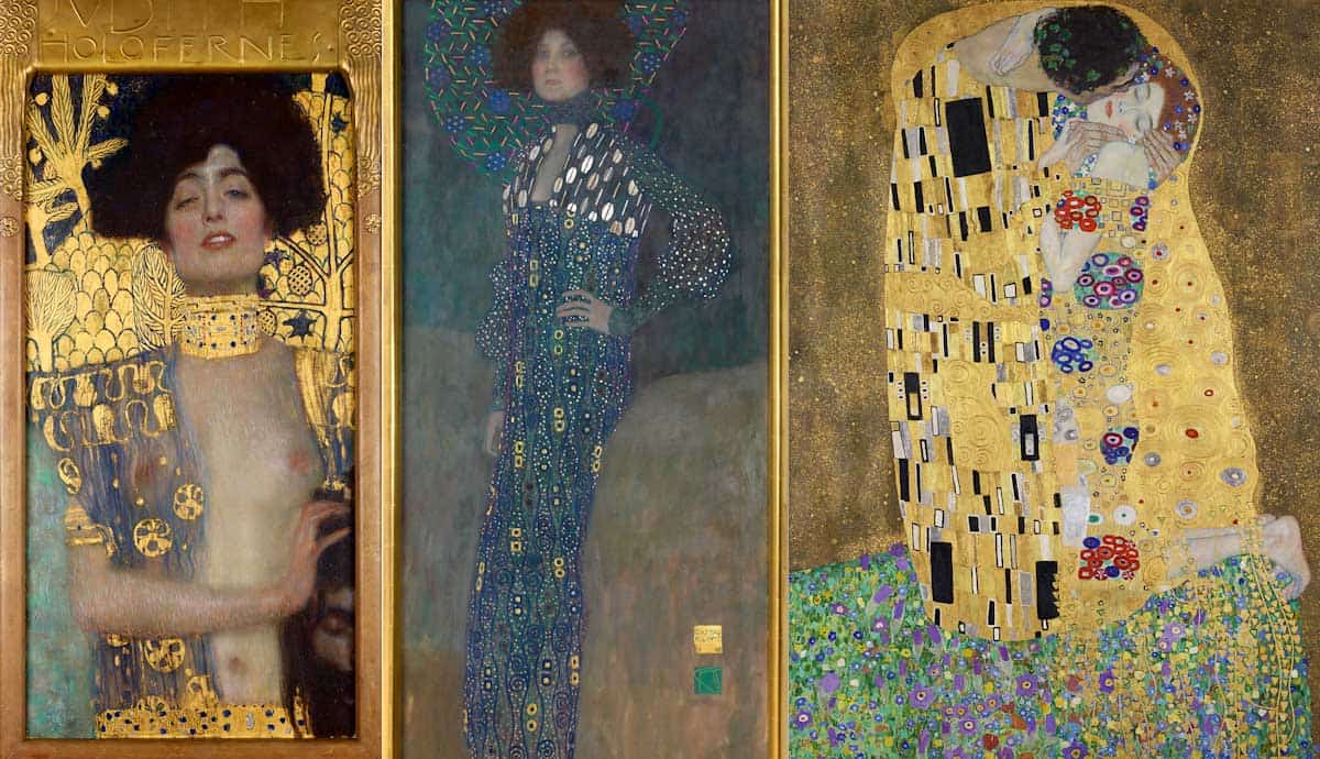 notable works by gustav klimt