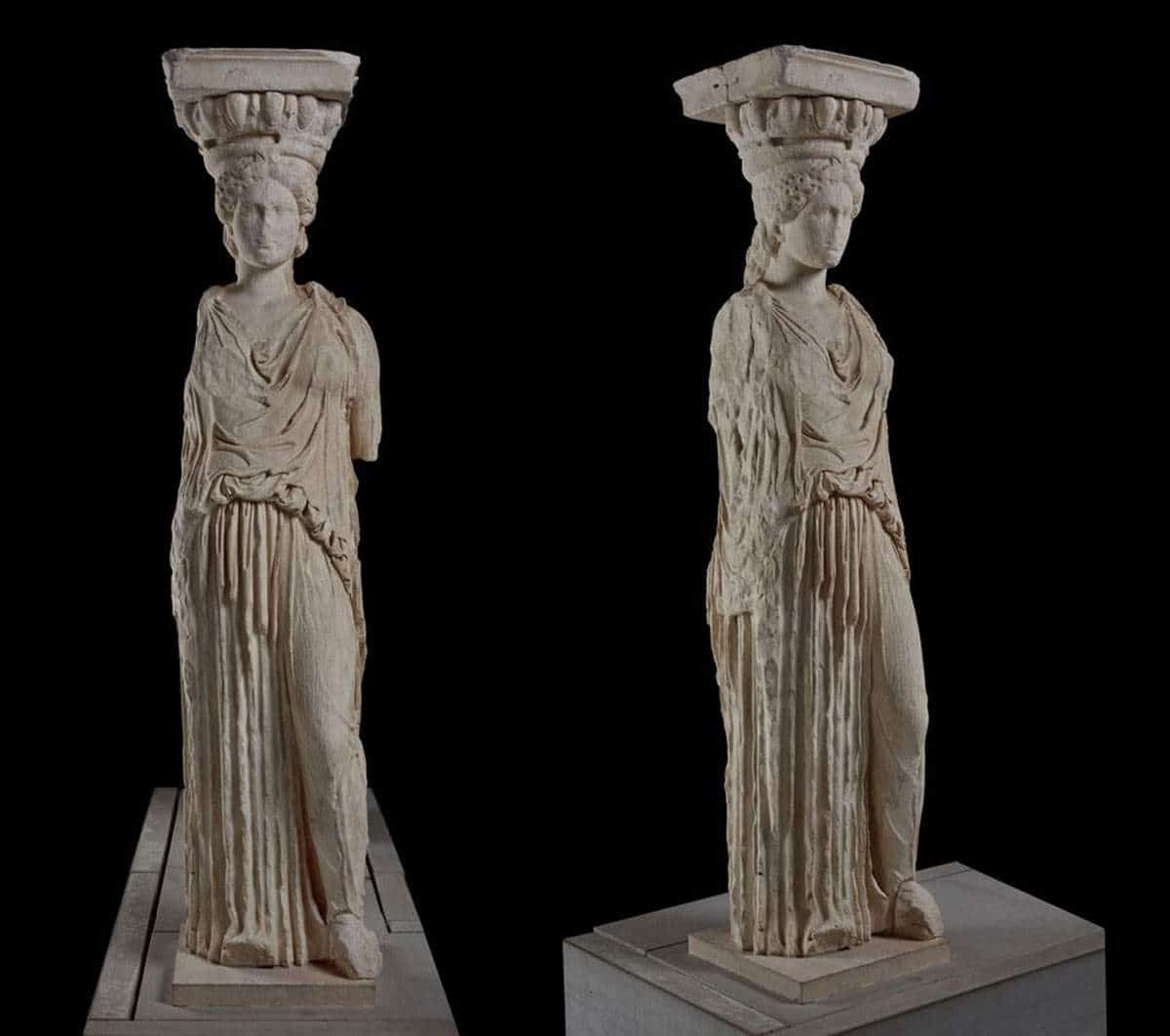 caryatids acropolis museum