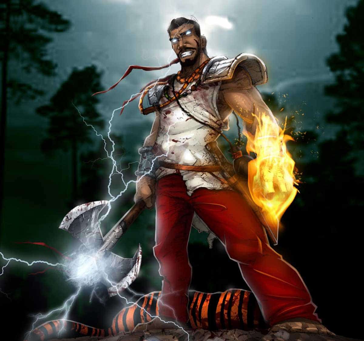 shango orisha thunder god