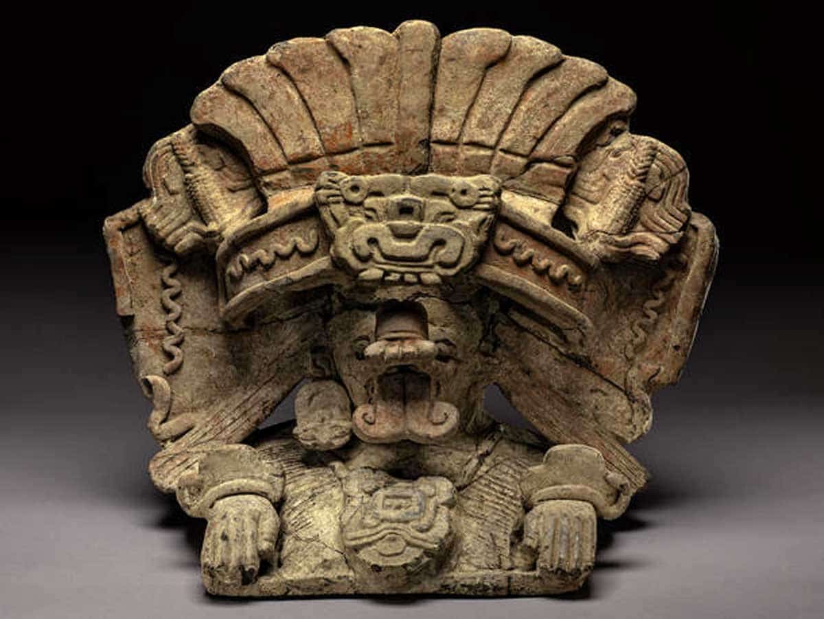 zapotec funerary urn