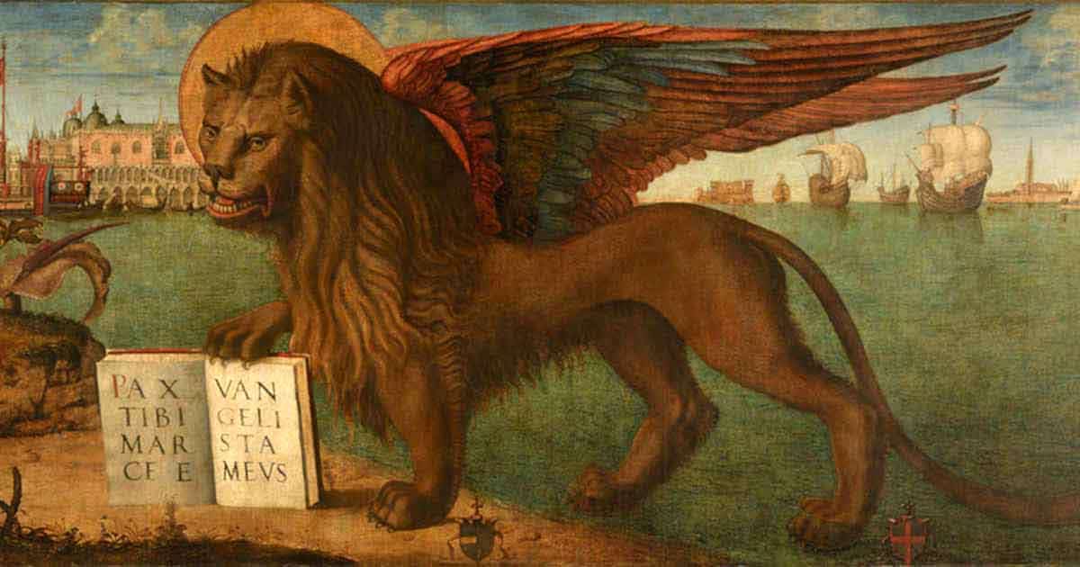 saint mark lion