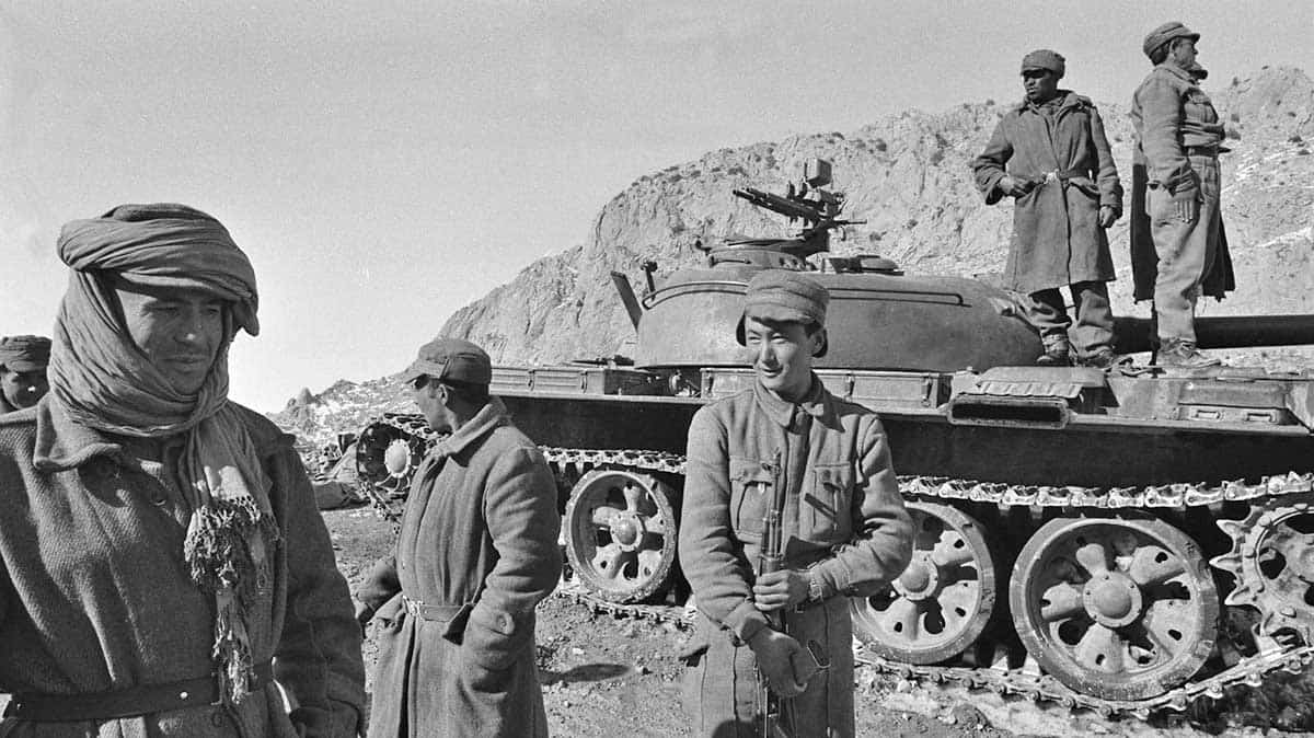 soviet troops in afghanistan photo