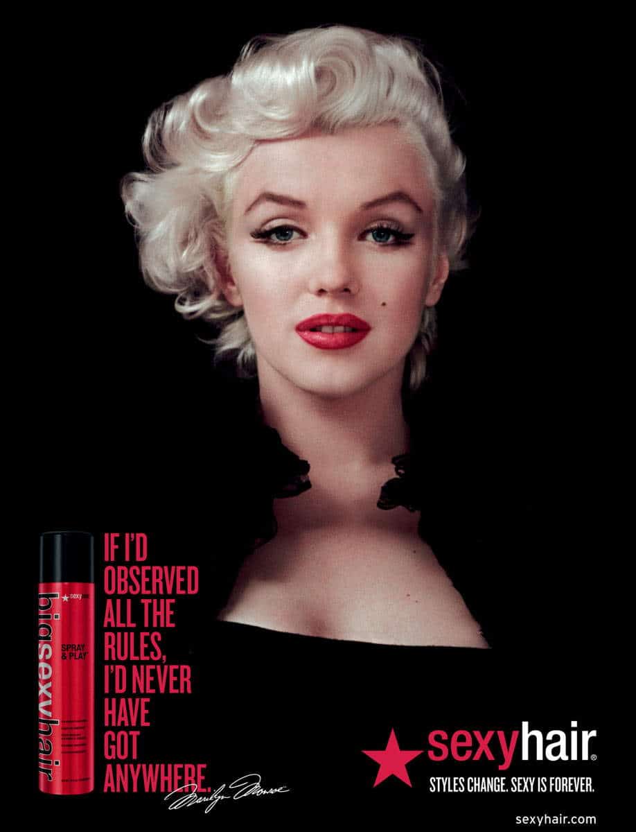 sexyhair monroe campaign