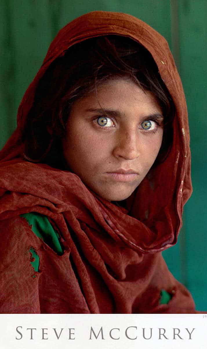 steve mccurry the afghan girl