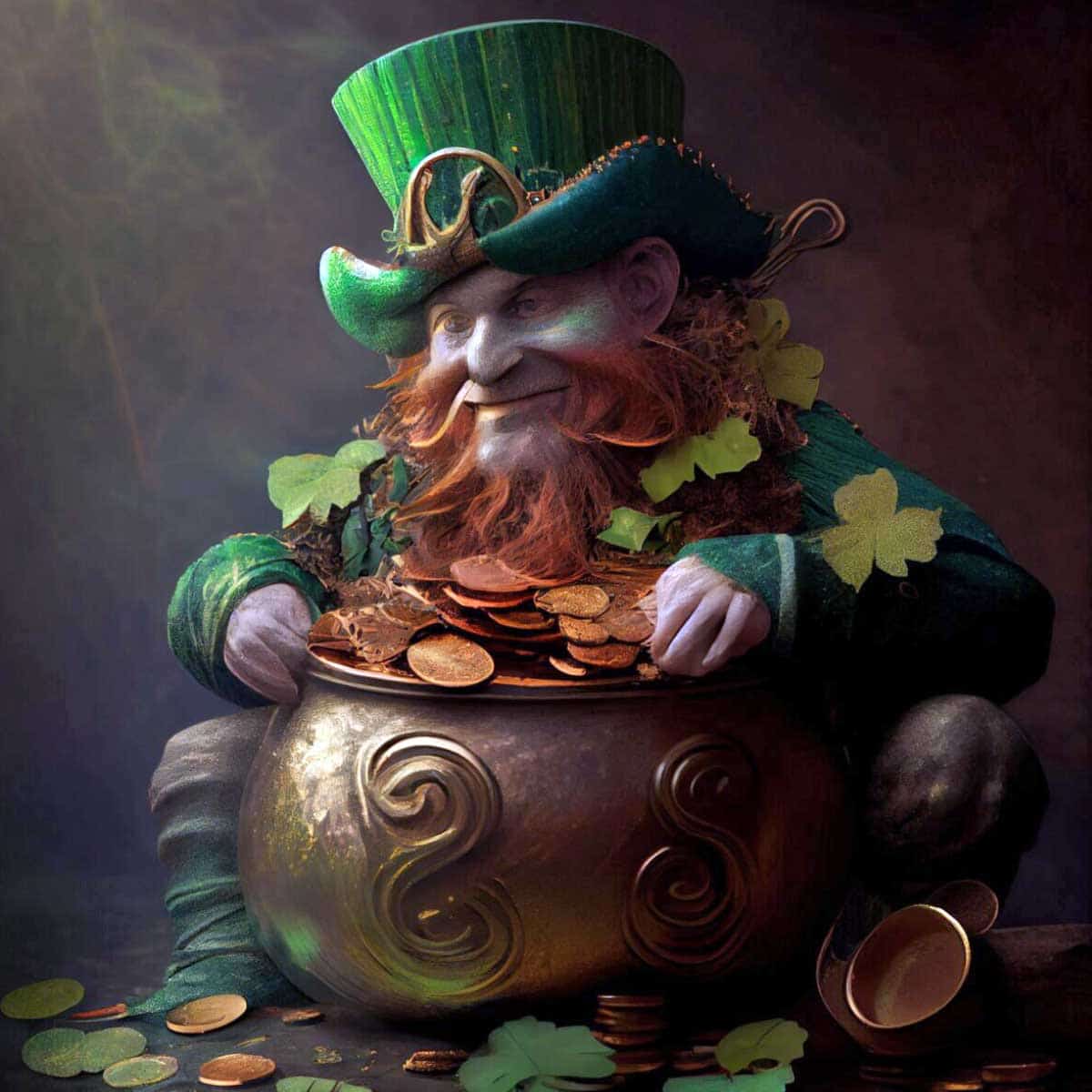 leprechaun pot of gold