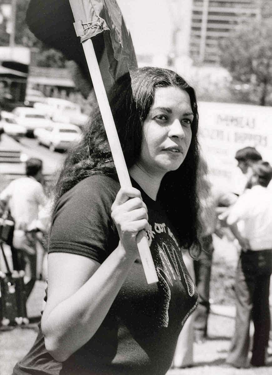 marcia langton at protest