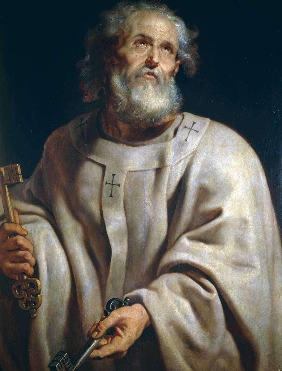 apostle saint peter paul rubens