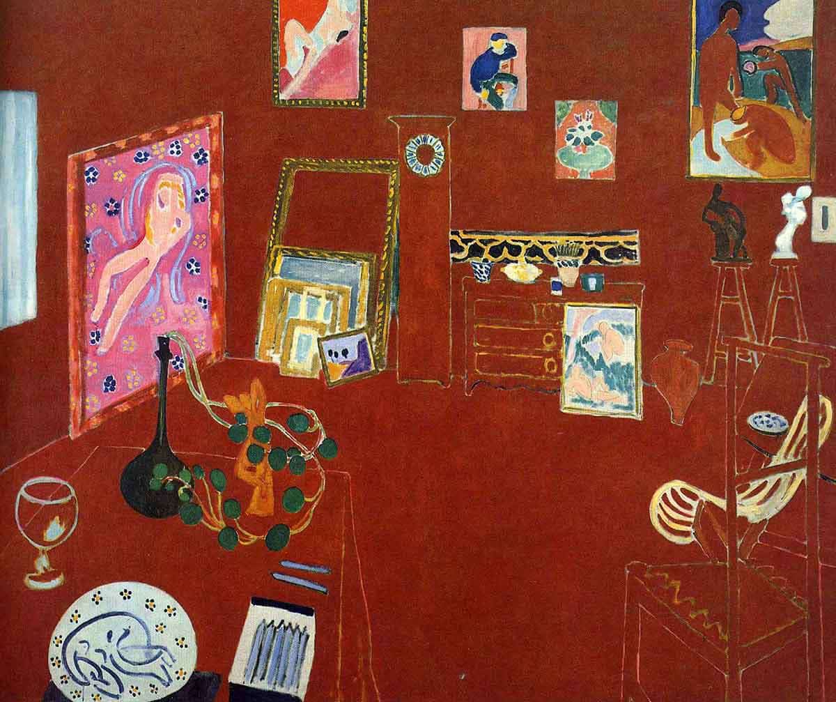 red studio henri matisse