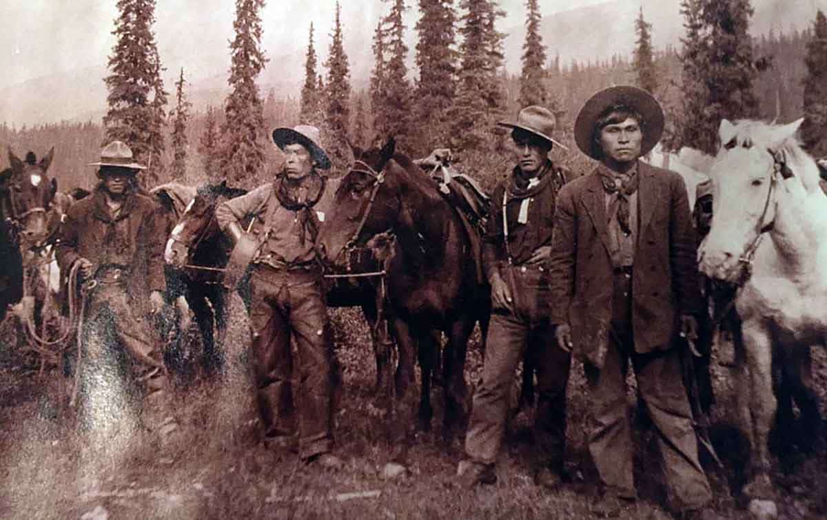 horse packers first nations canada