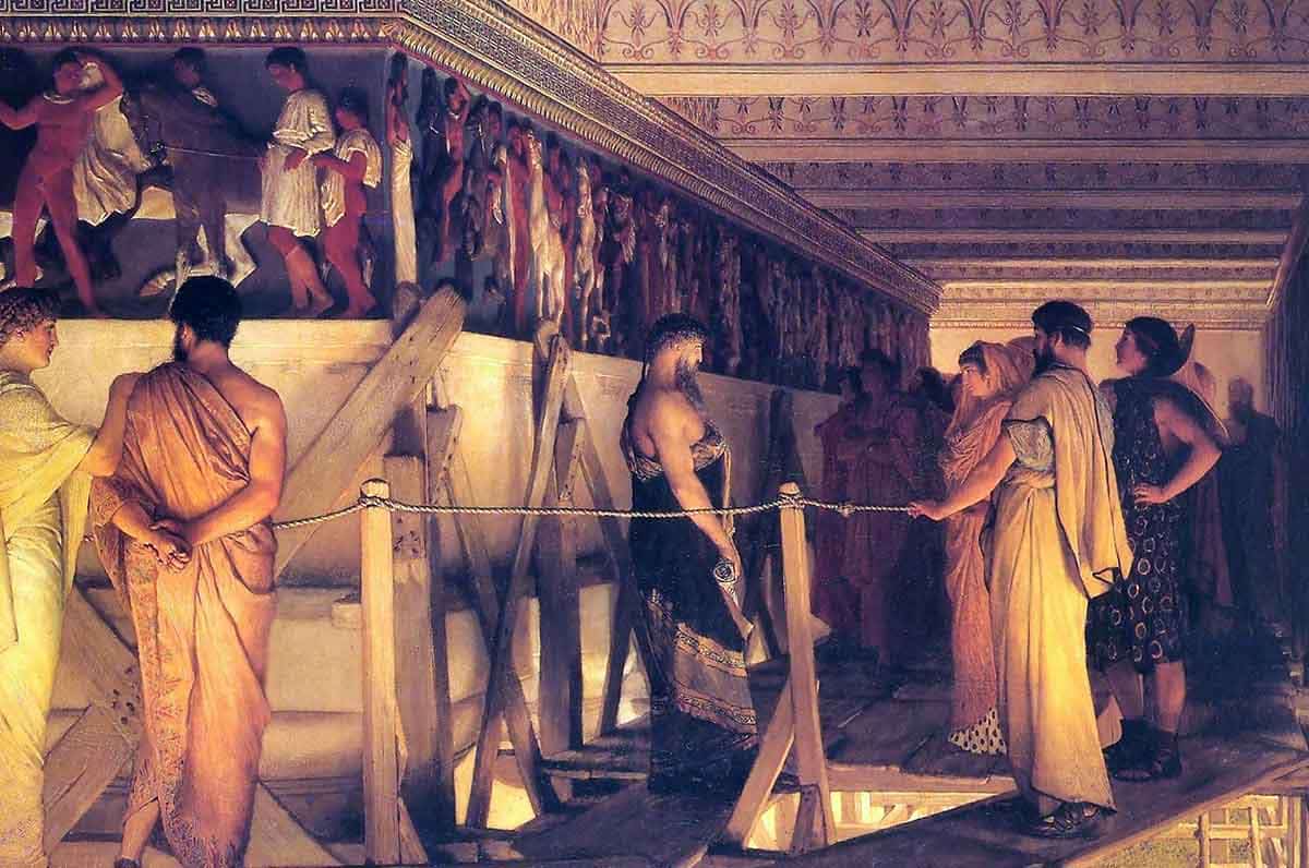 lawrence alma tadema phidias