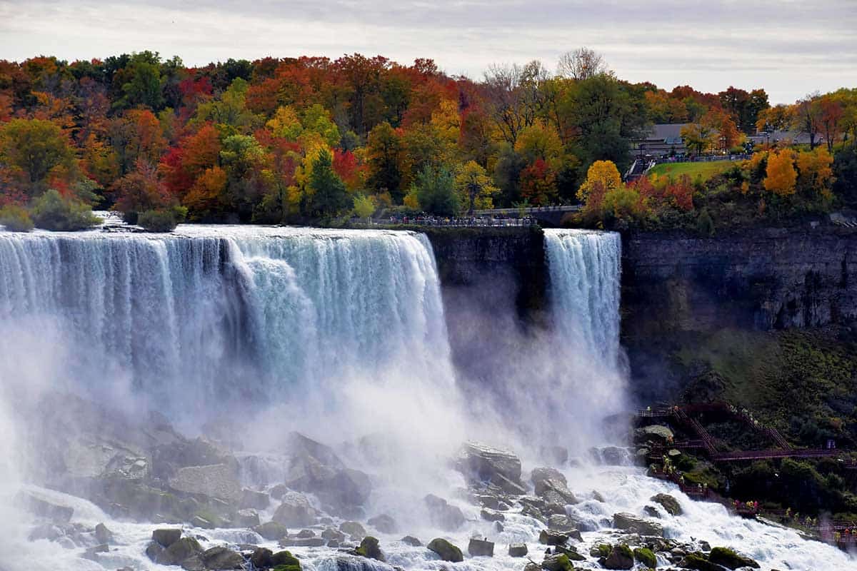 Niagara Falls in the Autumn