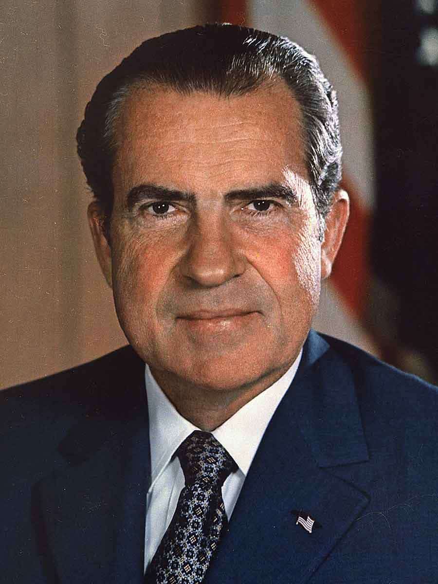 richard nixon presidential portrait