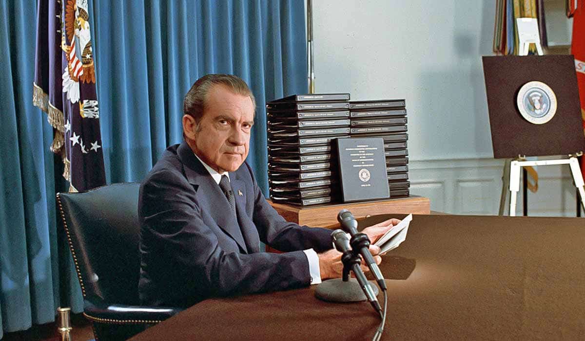 nixon during watergate