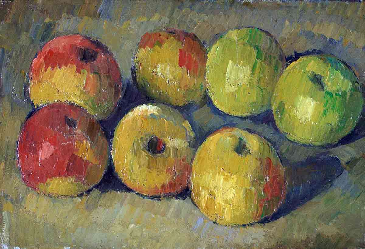 cezanne apples still life