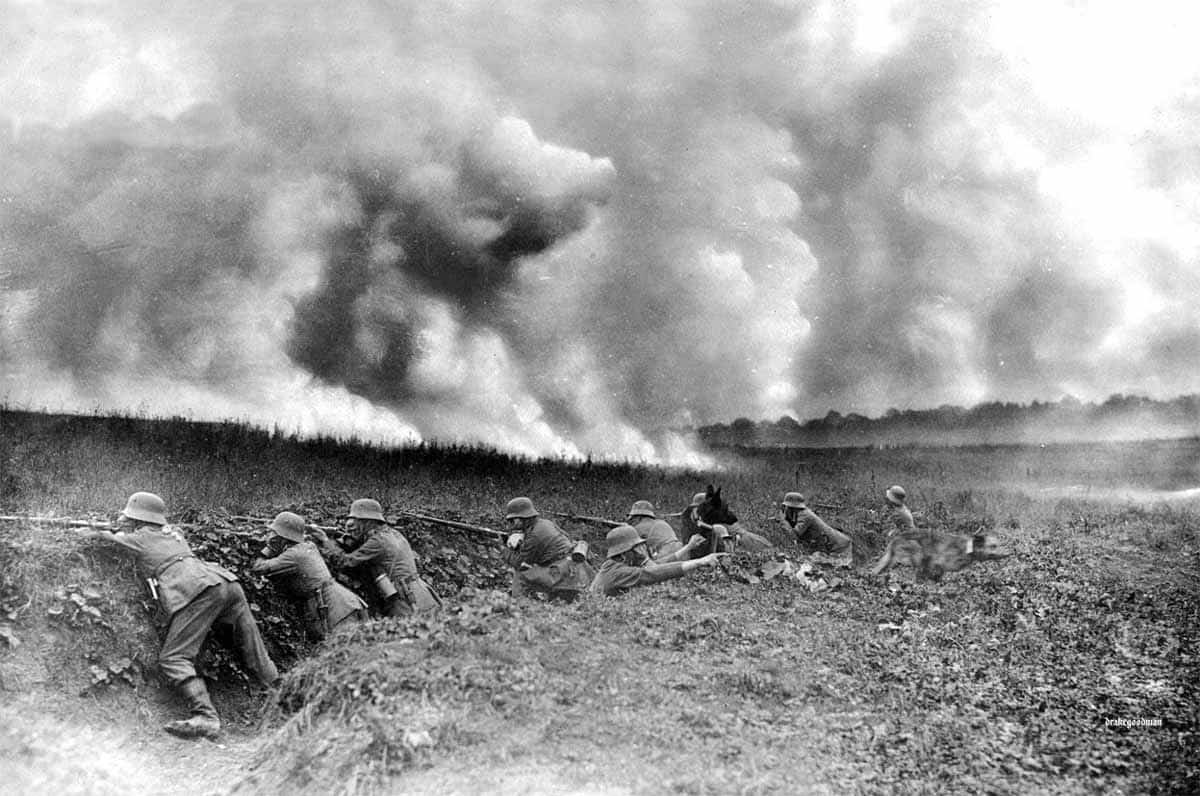 german soldiers spring offensive