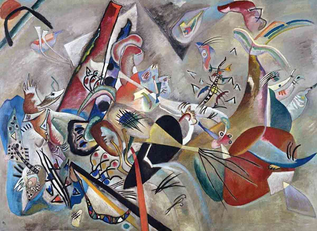 in grey kandinsky