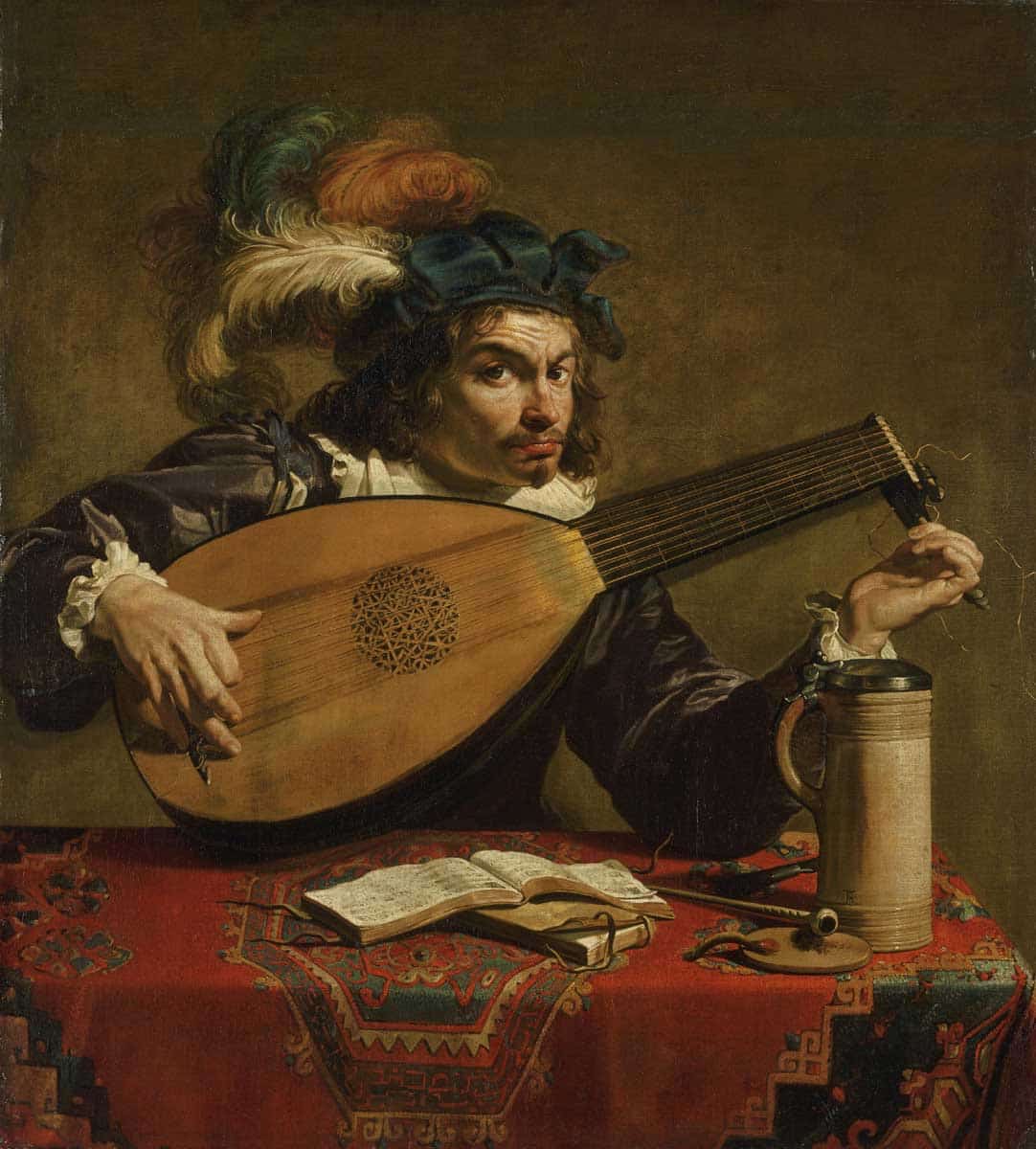 lute player