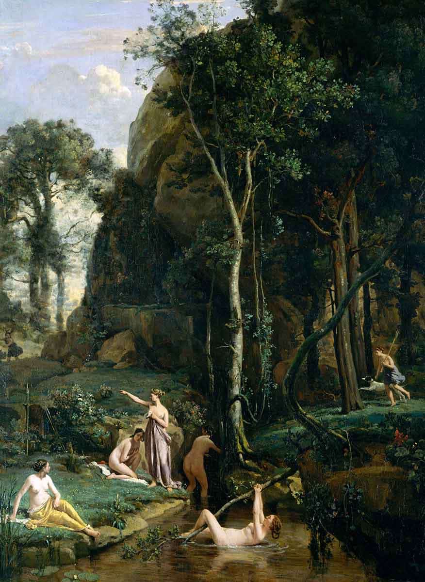 actaeon surprise artemis bath