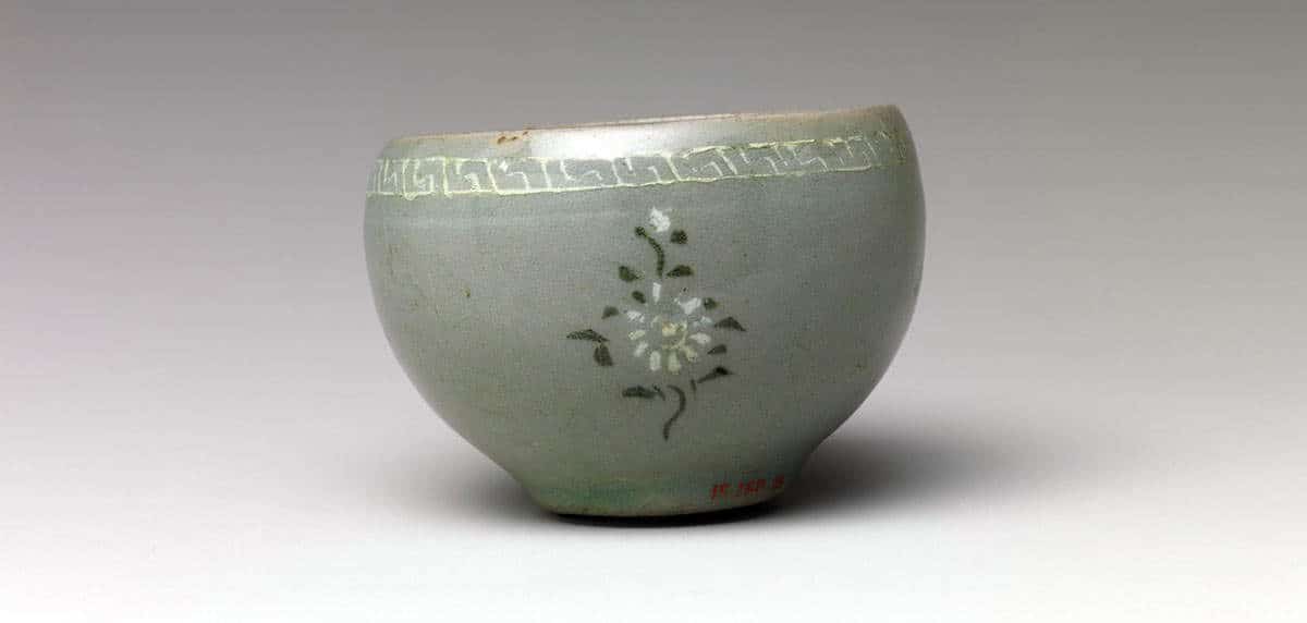 celadon cup korean art