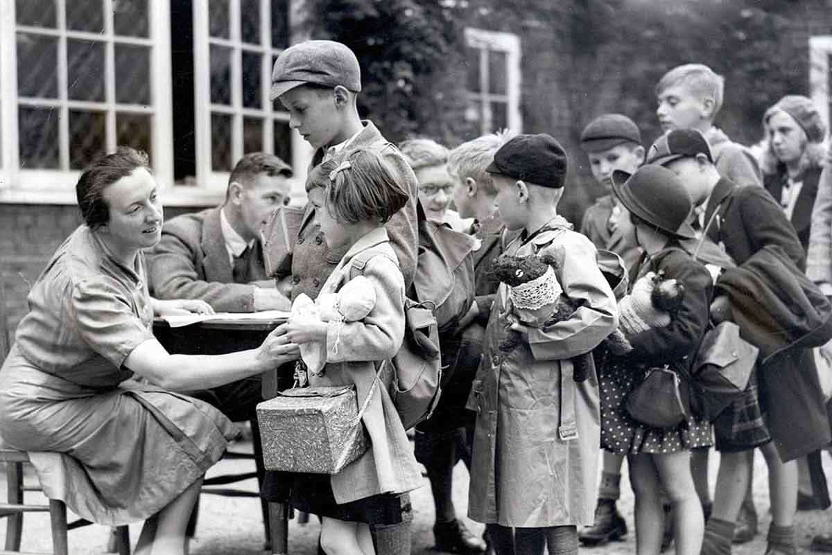 children evacuees wwii