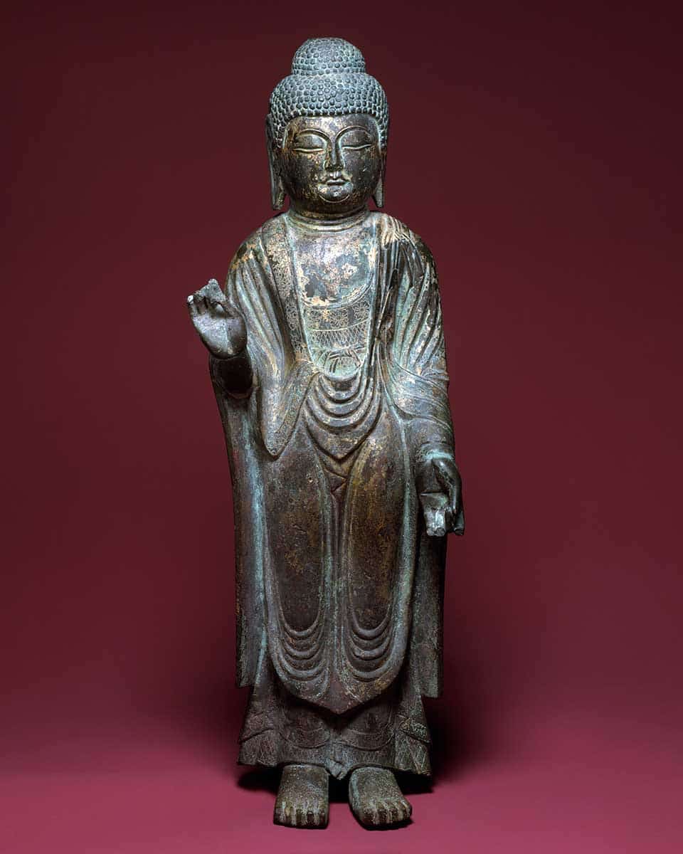 goryeo bronze buddha