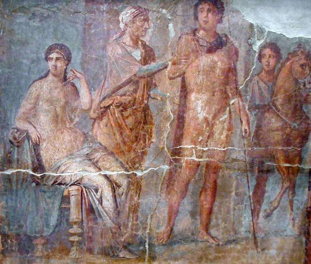 hippolytus phaedra nurse herculaneum