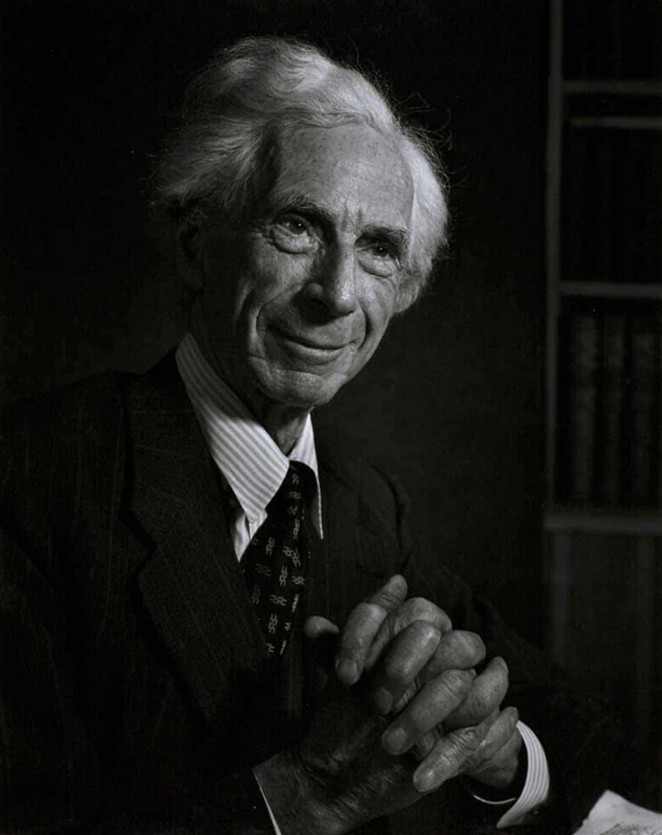 karsh bertrand russell portrait