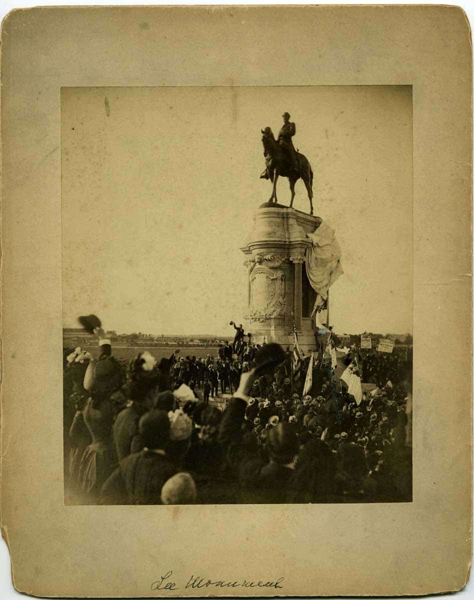 lee monument richmond va 1890