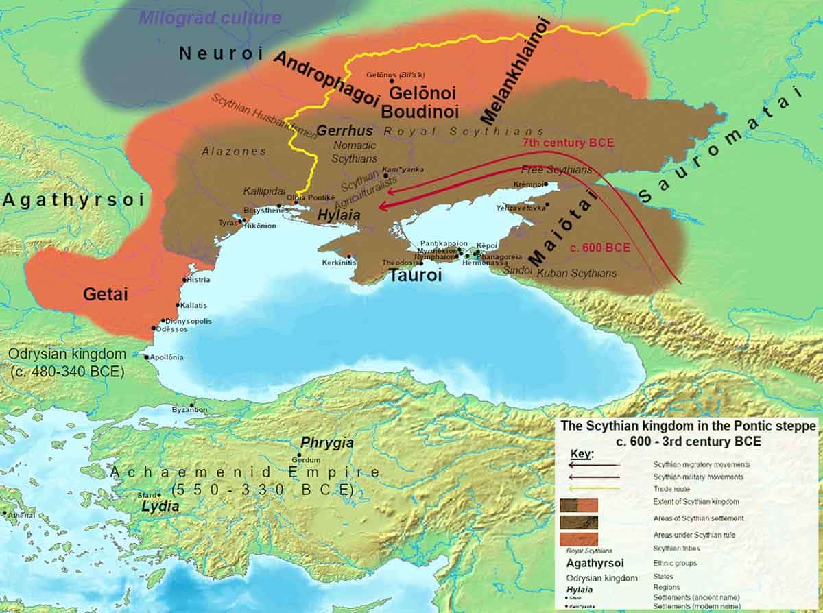 scythian pontic steppes