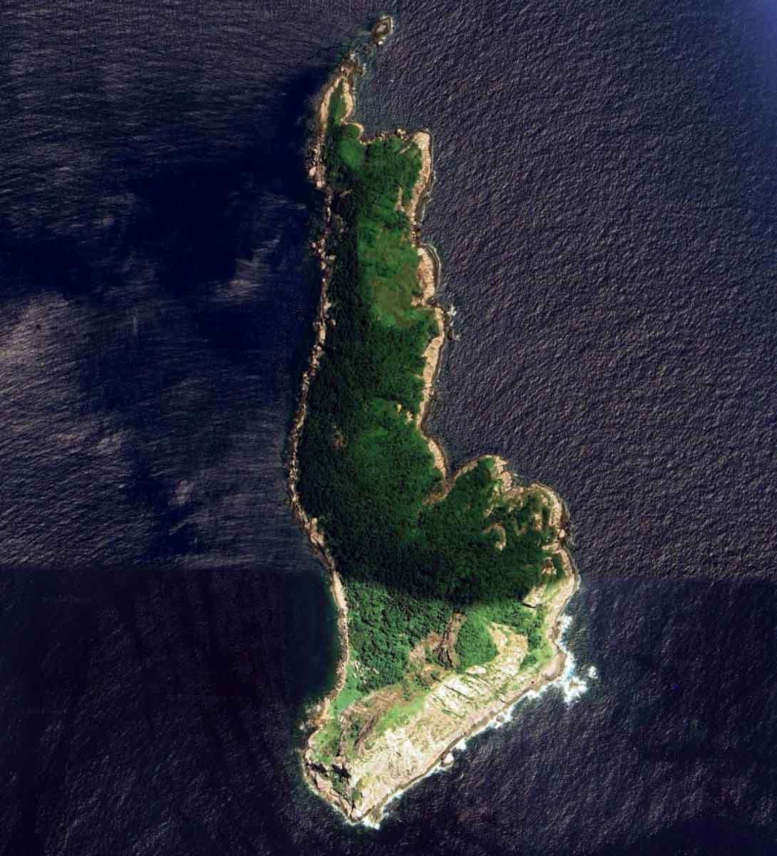 snake island google earth