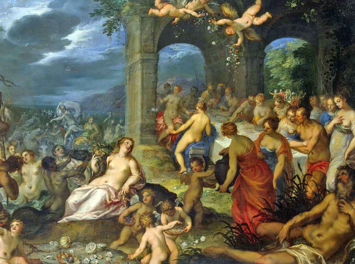 wedding peleus thetis painting