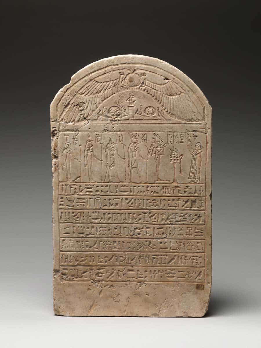 Stela sistrum player Wedjashu